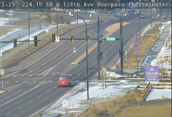 I-25 - I-25  224.10 SB @ 128th Ave Overpass - 128th Ave Traffic - (13481) - Denver and Colorado