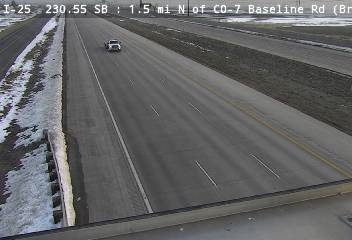 I-25 - I-25  230.55 SB : 1.5 mi S of CO-7 Baseline Rd - I-25 - (13495) - Denver and Colorado