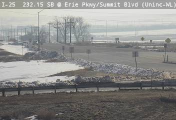 I-25 - I-25  232.15 SB @ Erie Pkwy/Summit Blvd - Summit Blvd - (13507) - Denver and Colorado