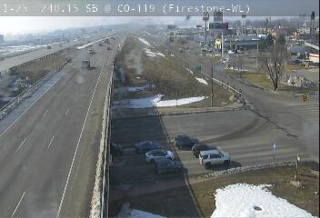I-25 - I-25  240.15 SB @ CO-119 - Traffic closest to camera is travelling South - (13519) - Denver and Colorado