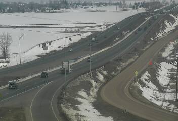 I-25 - I-25  245.20 NB @ WCR-34 Mead Exit - Traffic closest to camera is travelling North - (13524) - Denver and Colorado