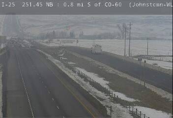I-25 - I-25  251.45 NB : 0.8 mi S of CO-60 - Traffic furthest from camera is travelling South - (13531) - Denver and Colorado