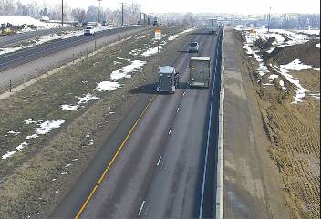 I-25 - I-25  263.30 NB : 1.0 mi N of CO-392 - Traffic closest to camera is travelling North - (13546) - Denver and Colorado