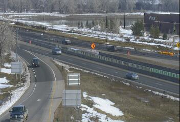 I-25 - I-25  265.35 SB @ Harmony Rd - Traffic furthest from camera is travelling North - (13550) - Denver and Colorado