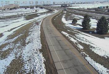 I-25 - I-25  271.40 SB @ CR-50 Mountain Vista Dr - Traffic furthest from camera is travelling North - (13560) - Denver and Colorado