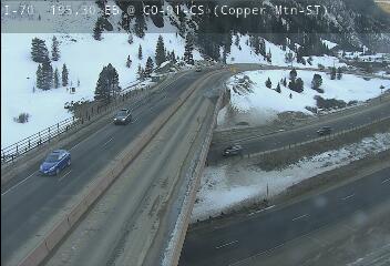 I-70 - I-70  195.30 : CO-91 Copper Mtn - SH91 Looking North - (11146) - Denver and Colorado