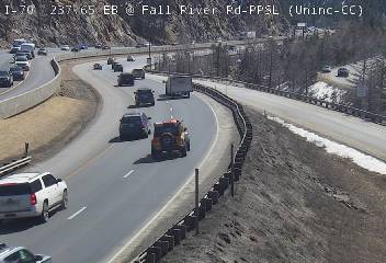 I-70 - I-70  237.65 EB @ Fall River Rd - Traffic closest to camera is traveling East - (13423) - Denver and Colorado