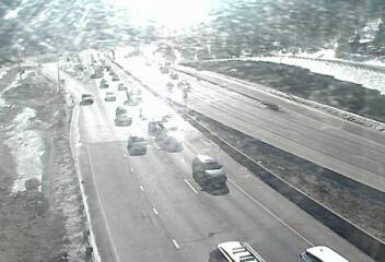 I-70 - I-70  242.80 WB @ Central City Pkwy - Traffic in lanes closest to camera moving West - (11250) - Denver and Colorado