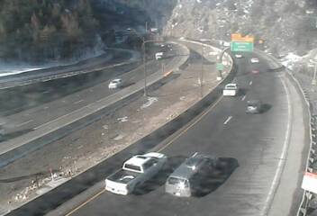 I-70 - I-70  242.80 WB @ Central City Pkwy - Traffic in lanes farthest from camera moving East - (11251) - Denver and Colorado