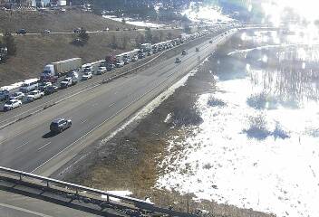 I-70 - I-70  246.50 EB @ Beaver Brook W Int - Traffic in lanes closest to camera moving East - (10229) - Denver and Colorado