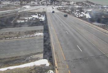 I-70 - I-70  259.80 @ C470 - Traffic closest to camera is travelling South - (13739) - Denver and Colorado
