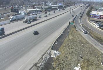I-70 - I-70  269.00 : 0.1 mi W of Wadsworth Blvd - Traffic in lanes closest to camera moving West - (12178) - Denver and Colorado