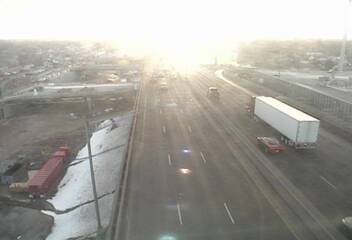 I-70 - I-70  275.50 @ York St - Traffic in lanes farthest from camera moving East - (12173) - Denver and Colorado