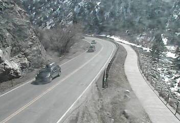 US 6 - US-6  261.15 EB : 1.0 mi E of CO-119 - Traffic in lanes closest to camera moving West - (12708) - USA
