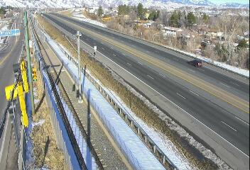 US 6 - US-6  277.85 EB : 0.4 mi W of Union Blvd/Simms St - Traffic in the lanes farthest from the camera are moving West - (12505) - Denver and Colorado