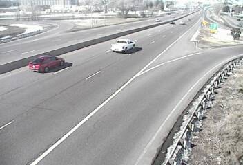 US 6 - US-6  279.30 WB @ Kipling St - Traffic in lanes closest to camera moving West - (10039) - Denver and Colorado