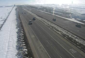 US 34 - US-34  100.80 WB @ CR-17 (Greeley-WL) - Traffic furthest from camera is travelling East - (13726) - Denver and Colorado
