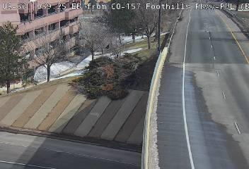 US 36 - US-36 39.25 : from CO-157/Foothills Pkwy - Traffic in lanes farthest from camera moving West - (10404) - Denver and Colorado