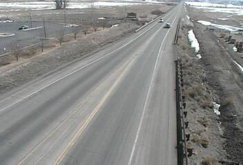 US 50 - US-50  158.05 EB : 1 mi E of CO135 (Gunnison-) - Traffic Closest to camera is moving East - (13076) - Denver and Colorado