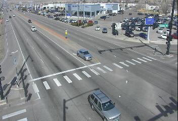 US 50 - US-50  313.40 EB @ Baltimore Ave - Traffic in lanes farthest from camera moving West - (12117) - Denver and Colorado