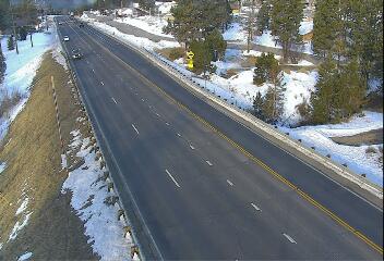 US 285 - US-285 232.55 NB @ Kings Valley Dr - Traffic in lanes closest to camera moving North - (12982) - Denver and Colorado