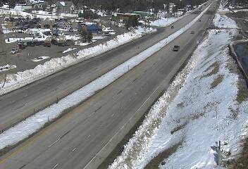 US 285 - US-285  235.70 NB @ Conifer - Traffic in lanes closest to camera moving North - (12981) - Denver and Colorado