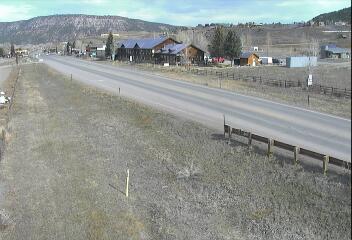 US 550 - US-550  103.55 SB @ Ridgway - Traffic on lane farthest from camera moving North - (10438) - Denver and Colorado