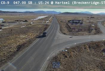 CO 9 - CO-9 @ US-24 Hartsel - Traffic closest to camera is traveling East on US24 - (13039) - Denver and Colorado