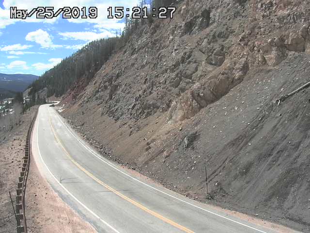 CO 14 - CO-14  1.15 mi W of Cameron Pass (LV) - Traffic closest to camera is moving East - (12894) - Denver and Colorado
