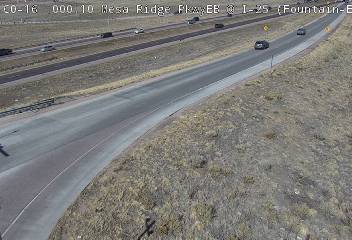 CO 16 - CO-16 0.10 : I-25 - Traffic in lanes closest to camera moving North - (13008) - Denver and Colorado