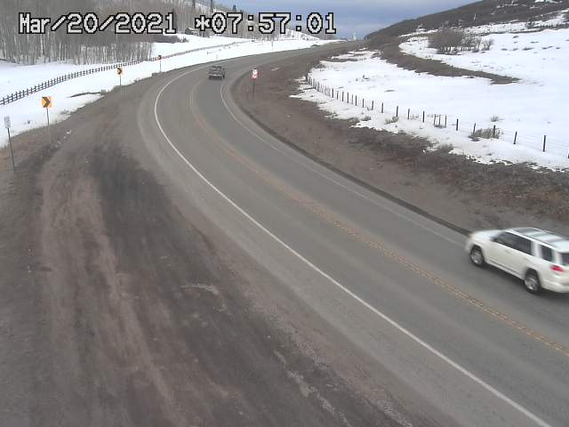 CO 62 - CO-62 @ Dallas Divide (LV) - Traffic closest to camera is moving East - (12871) - Denver and Colorado