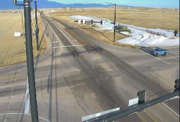 CO 94 - CO-94 @ Curtis Rd - Traffic in lanes closest to camera moving West - (12994) - Denver and Colorado