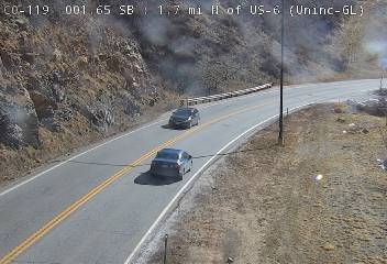 CO 119 - CO-119  001.65 SB : 1.7 mi N of US-6 - Traffic in lanes closest to camera moving southbound on CO-119 - (12712) - Denver and Colorado