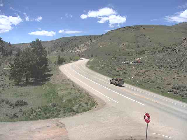 CO 135 - SH-135  9.25 NB: 1 mi S of Almont (LV) - Traffic furthest from camera is travelling South - (13683) - Denver and Colorado