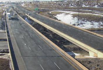 C-470 - C-470  005.65 WB @ US-285 Hampden Ave - Traffic closest to camera travelling westbound on C-470 - (12396) - Denver and Colorado