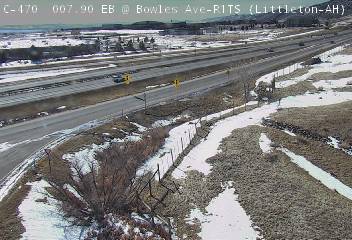 C-470 - C-470  007.90 EB @ Bowles Ave - Traffic closest to camera travelling eastbound on C-470 - (12383) - Denver and Colorado