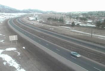 C-470 - C-470  011.65 EB : 0.8 mi W of Kipling Pkwy - Traffic closest to camera travelling eastbound on C-470 - (12401) - Denver and Colorado