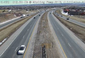 C-470 - C-470  012.50 EB @ Kipling Pkwy - Traffic closest to camera travelling eastbound on C-470 - (12389) - Denver and Colorado