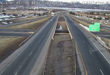 C-470 - C-470  012.50 EB @ Kipling Pkwy - Traffic closest to camera travelling eastbound on C-470 - (12390) - Denver and Colorado