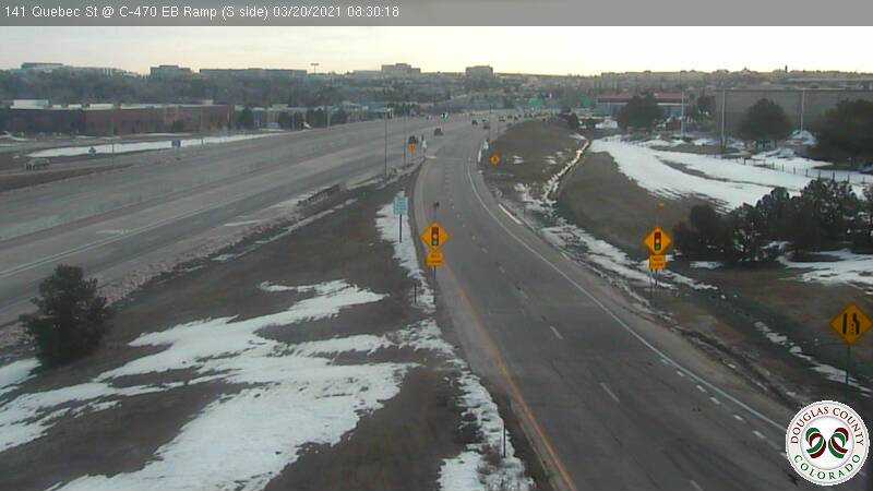 Quebec St - QUEBEC ST & C-470 EB RAMP - Looking East at C-470 EB On Ramp - (10681) - USA