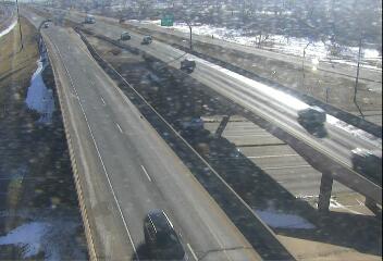I-76 - I-76  003.20 WB @ US-287 Federal Blvd - Traffic in lanes closest to camera moving West - (13807) - Denver and Colorado