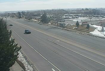 US 287 - US-287 @ Main St - Traffic in lanes farthest from camera moving East on US287 - (10729) - Denver and Colorado