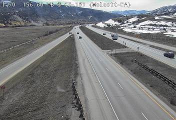 I-70 - I-70  156.60 WB @ CO-131 - Traffic furthest from camera is travelling East - (13946) - Denver and Colorado
