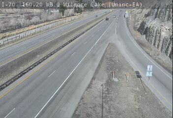 I-70 - I-70  160.20 WB @ Wilmore Lake - Traffic closest to camera is travelling West - (13953) - Denver and Colorado
