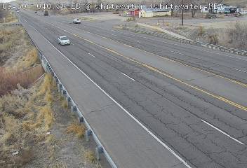 US 50 - US-50  40.80 EB @ Whitewater - Traffic furthest from camera is traveling West - (13976) - Denver and Colorado