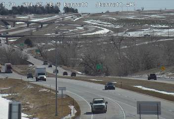 I-70 - I-70  304.35 WB @ Bennett - Traffic furthest from camera is travelling East - (13989) - Denver and Colorado