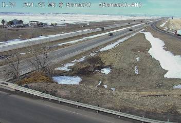 I-70 - I-70  304.35 WB @ Bennett - Traffic closest to camera is travelling West - (13991) - Denver and Colorado