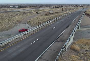 I-76 - I-76  124.75 EB @ Sterling - Traffic closest to camera is travelling East - (14162) - Denver and Colorado