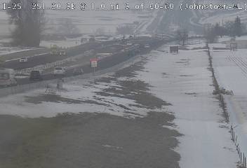 I-25 - I-25  251.45 SB : 1.0 mi S of CO-60 - Traffic closest to camera is travelling South - (14196) - Denver and Colorado
