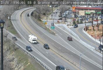 I-70 - I-70  116.60 EB @ Grand Ave - Traffic furthest from camera is travelling West - (14187) - Denver and Colorado